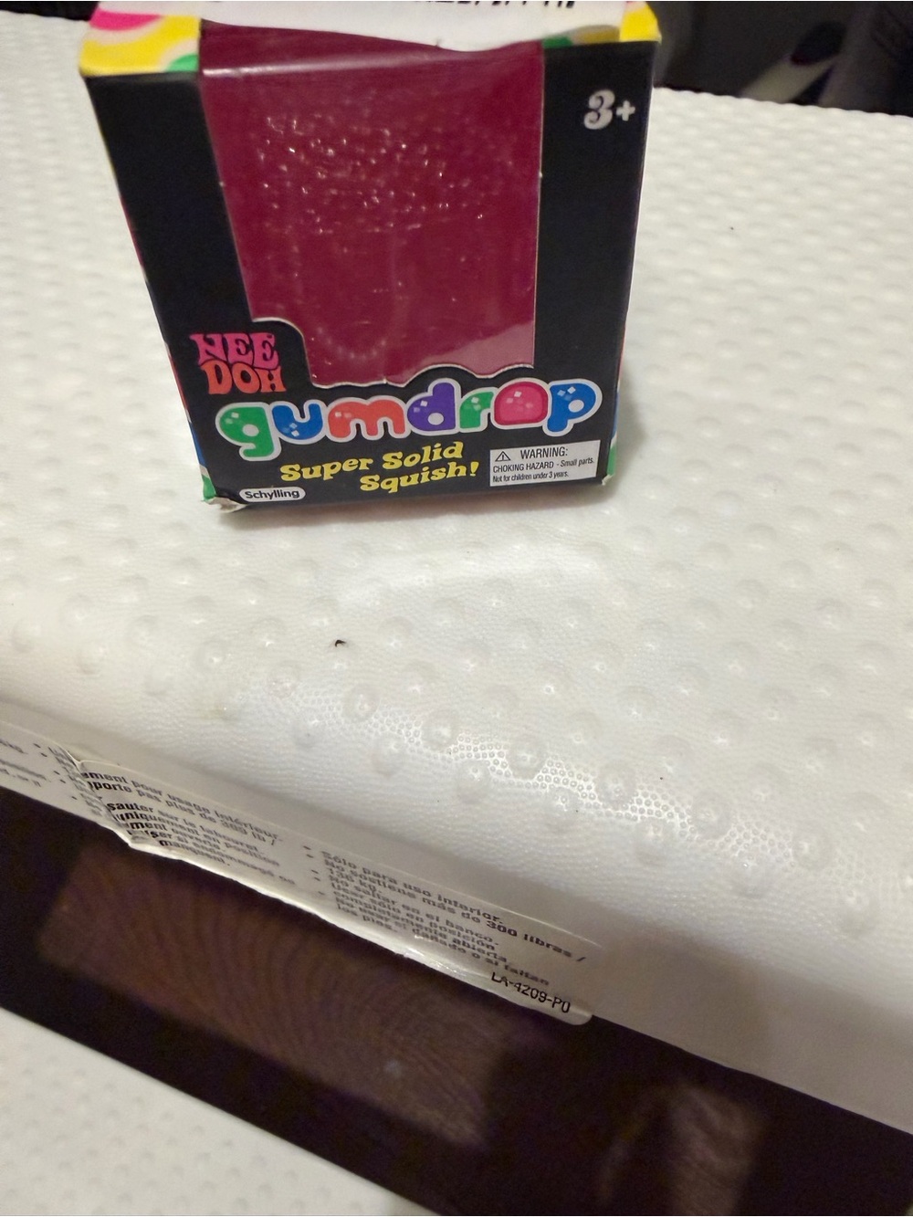 NeeDoh Gumdrop Super Solid Squish! New and authentic - pink